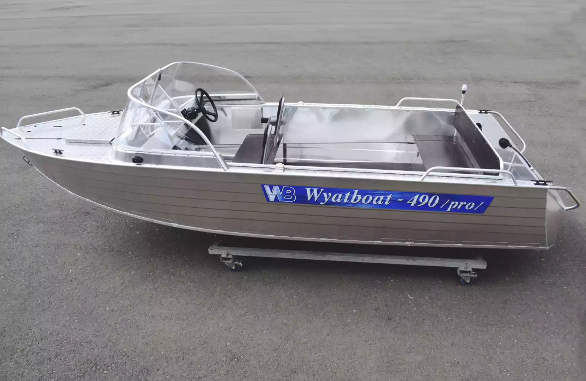 Алюминиевый катер Wyatboat-490 Pro в Ухте