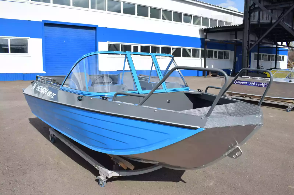 Алюминиевый катер Неман-450 DC в Ухте