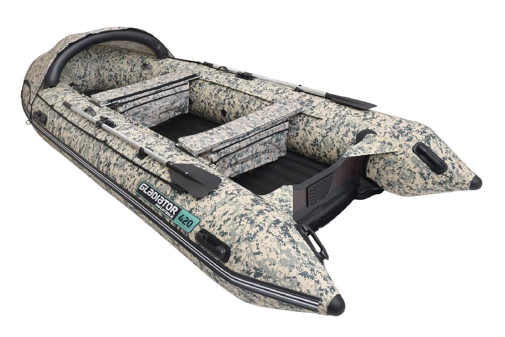 НАДУВНАЯ ЛОДКА GLADIATOR E450PRO в Ухте