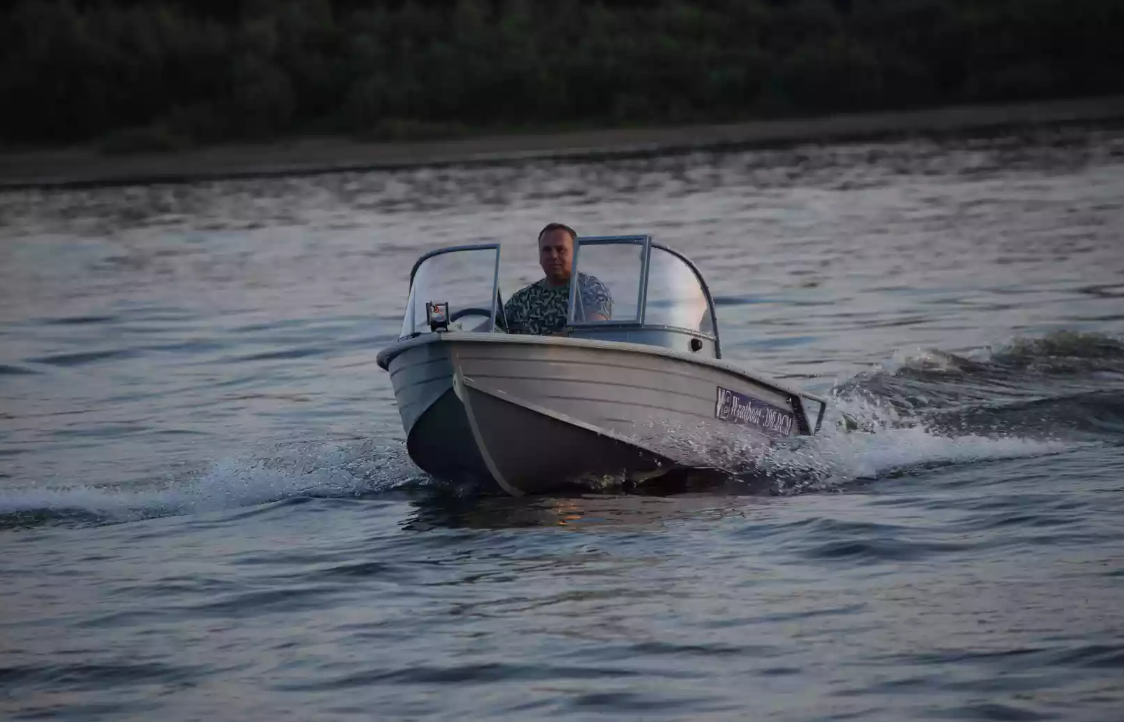 Алюминиевая лодка Wyatboat-390 DCM в Ухте