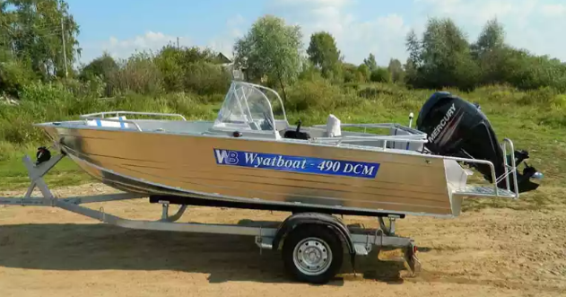 Алюминиевый катер Wyatboat-490 DCM в Ухте