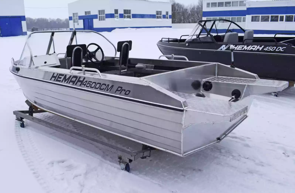 Алюминиевый катер Neman-450 DCM PRO в Ухте