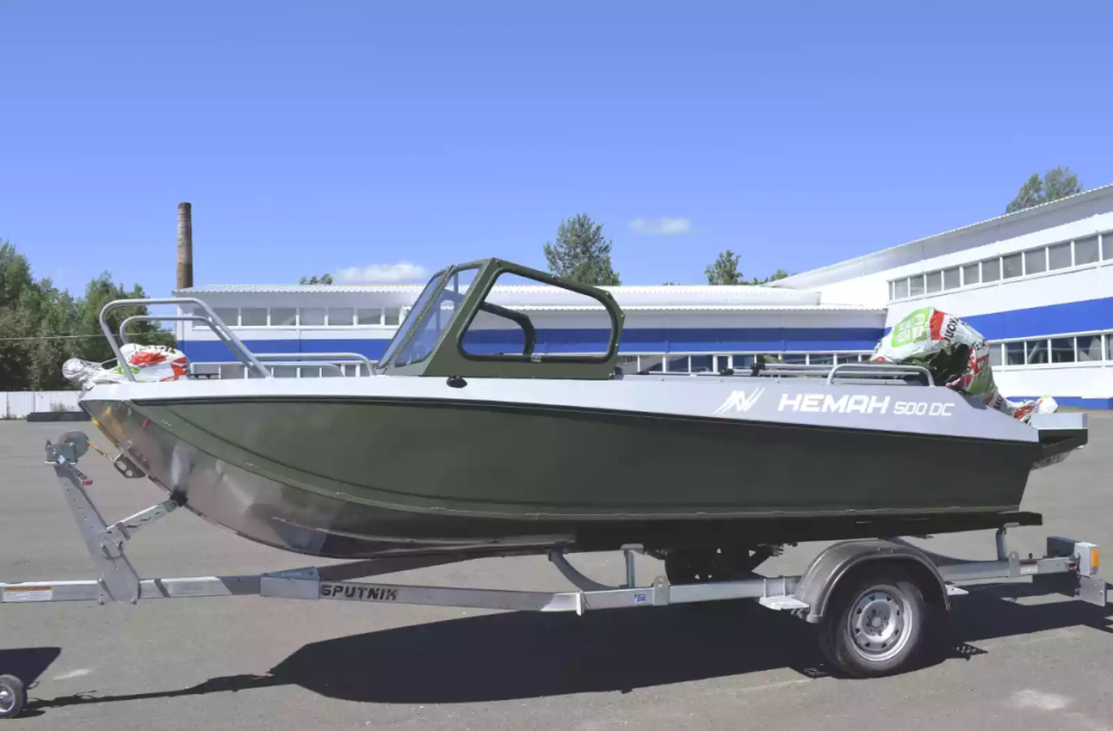 Алюминиевый катер Неман-500 DC Pro в Ухте