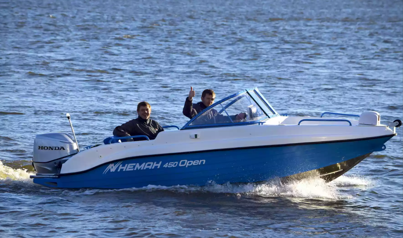 Комбинированный катер Neman-450 Open в Ухте
