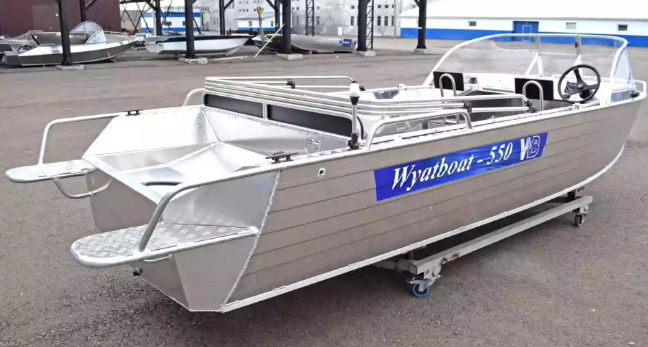 Алюминиевый катер Wyatboat-550 Pro в Ухте