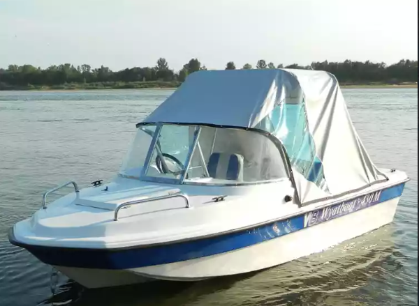 Стеклопластиковый катер Wyatboat-430 M (тримаран) в Ухте