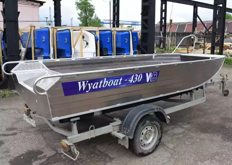 Алюминиевая лодка  Wyatboat-430 Master в Ухте