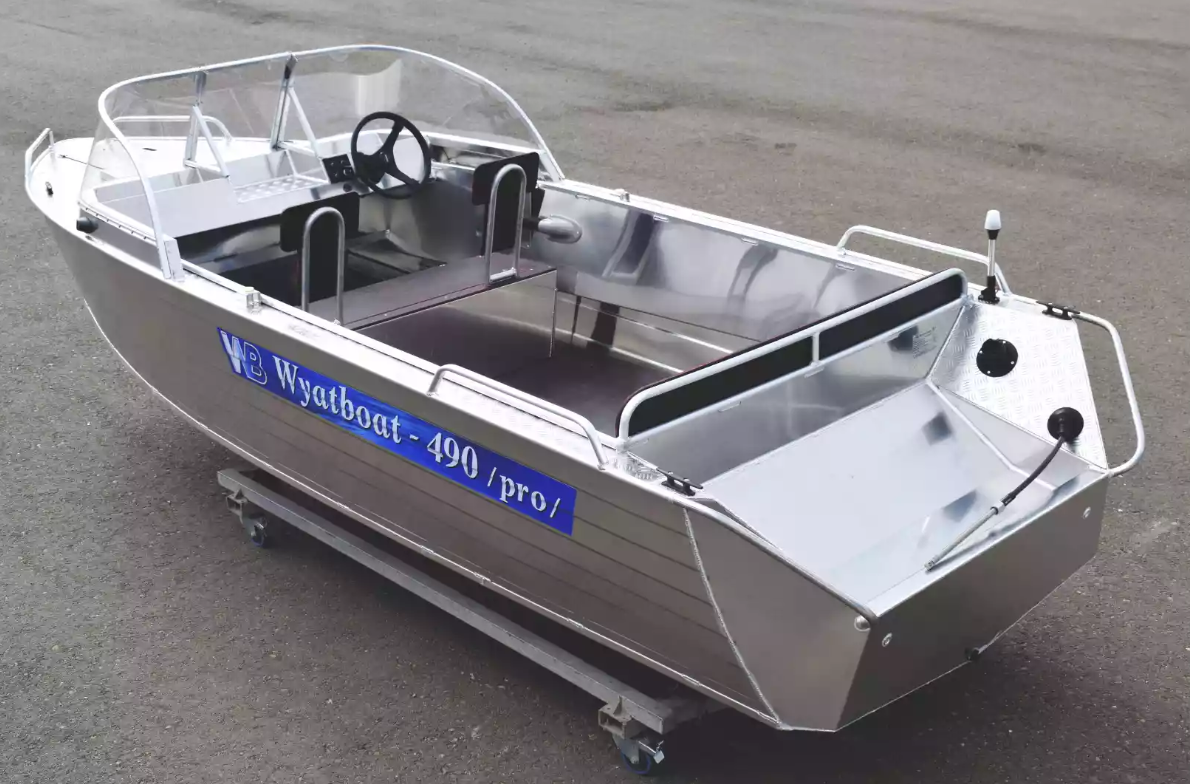 Алюминиевый катер Wyatboat-490 Pro в Ухте
