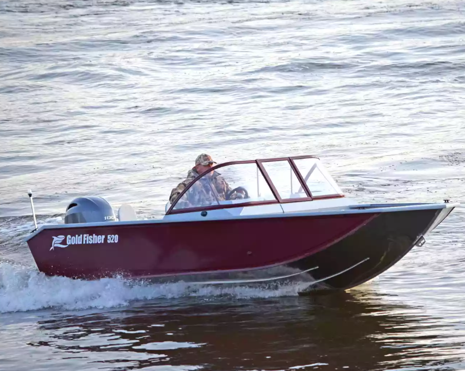Алюминиевый катер Gold Fisher 520 DCM FISH в Ухте