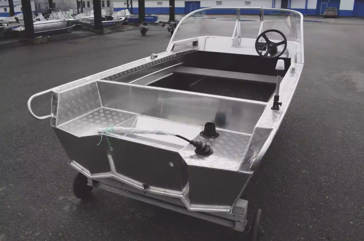 Алюминиевый катер Wyatboat-390 Pro в Ухте