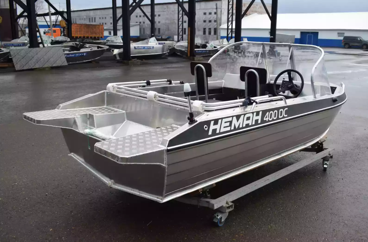 Алюминиевый катер Neman-400 DC в Ухте