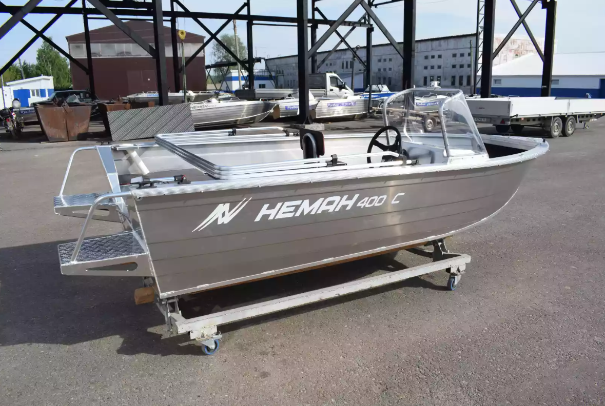Алюминиевый катер Неман-400 С в Ухте
