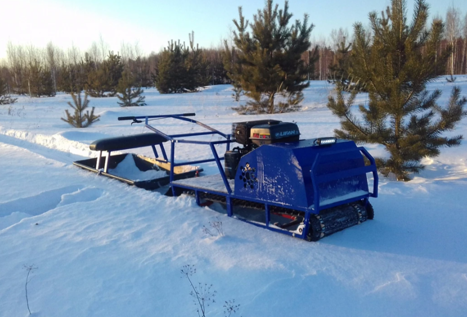 Мотобуксировщик Альбатрос-XLV 9 мини, тележки, 1250 мм в Ухте