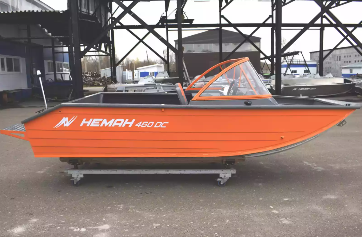Алюминиевый катер Неман-480 DCM FISH в Ухте
