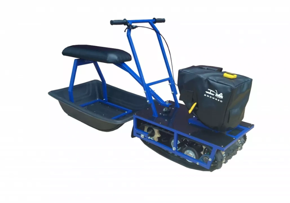 Мини-мотобуксировщик Альбатрос-М с фарой в Ухте