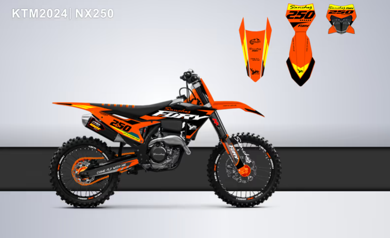Кроссовый мотоцикл Sanchez Fury NX250 в Ухте