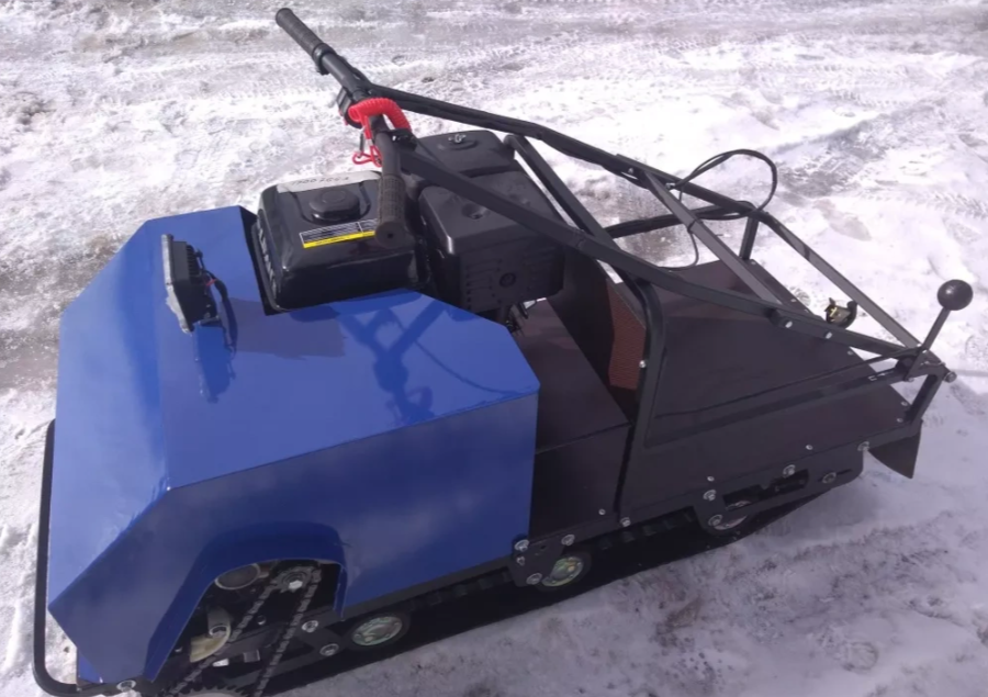 Мотобуксировщик AhtaR ЗИМА с реверсом (задний ход) в Ухте