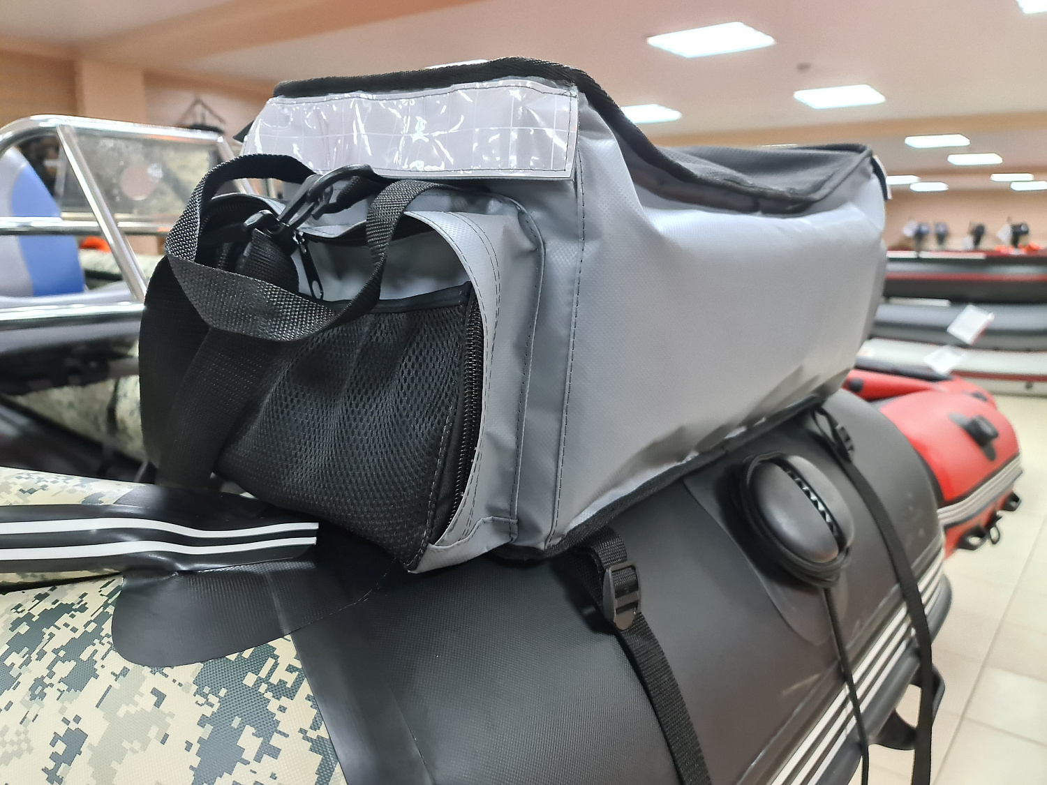 СУМКА ЛЮКС НА БАЛЛОН ДЛЯ ЛОДОК ПВХ 50Х25Х25 СМ в Ухте