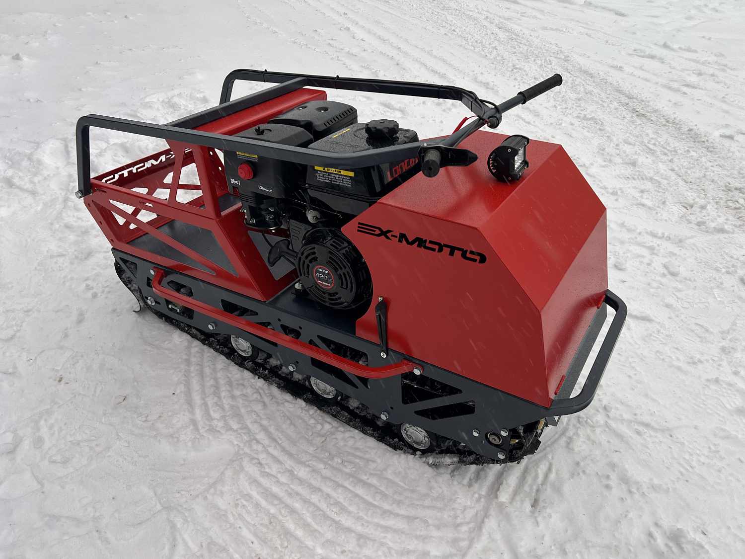 Мотобуксировщик EX-MOTO SNOWDOG S500 15л.с в Ухте