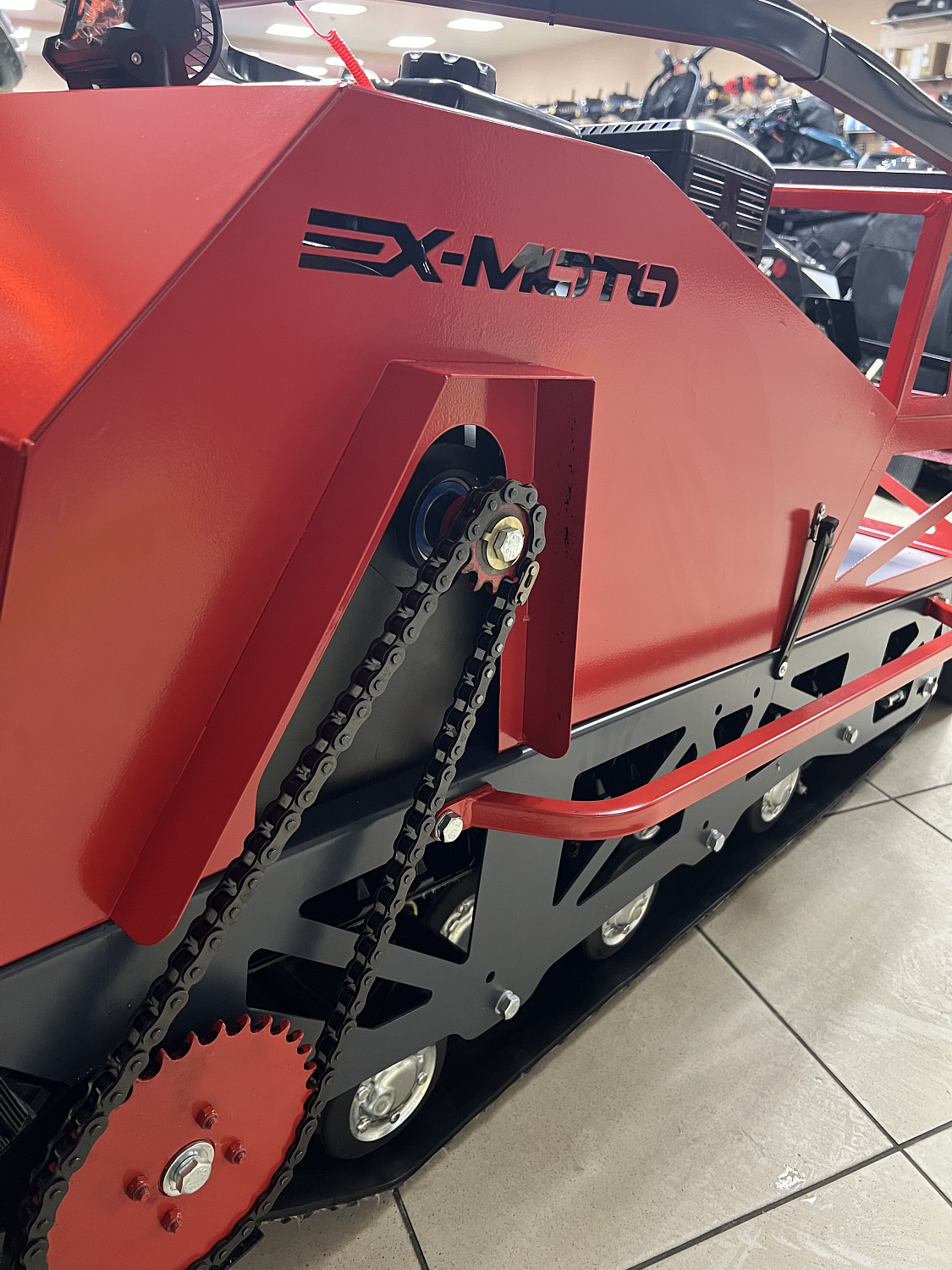 Мотобуксировщик EX-MOTO SNOWDOG S500 15л.с в Ухте