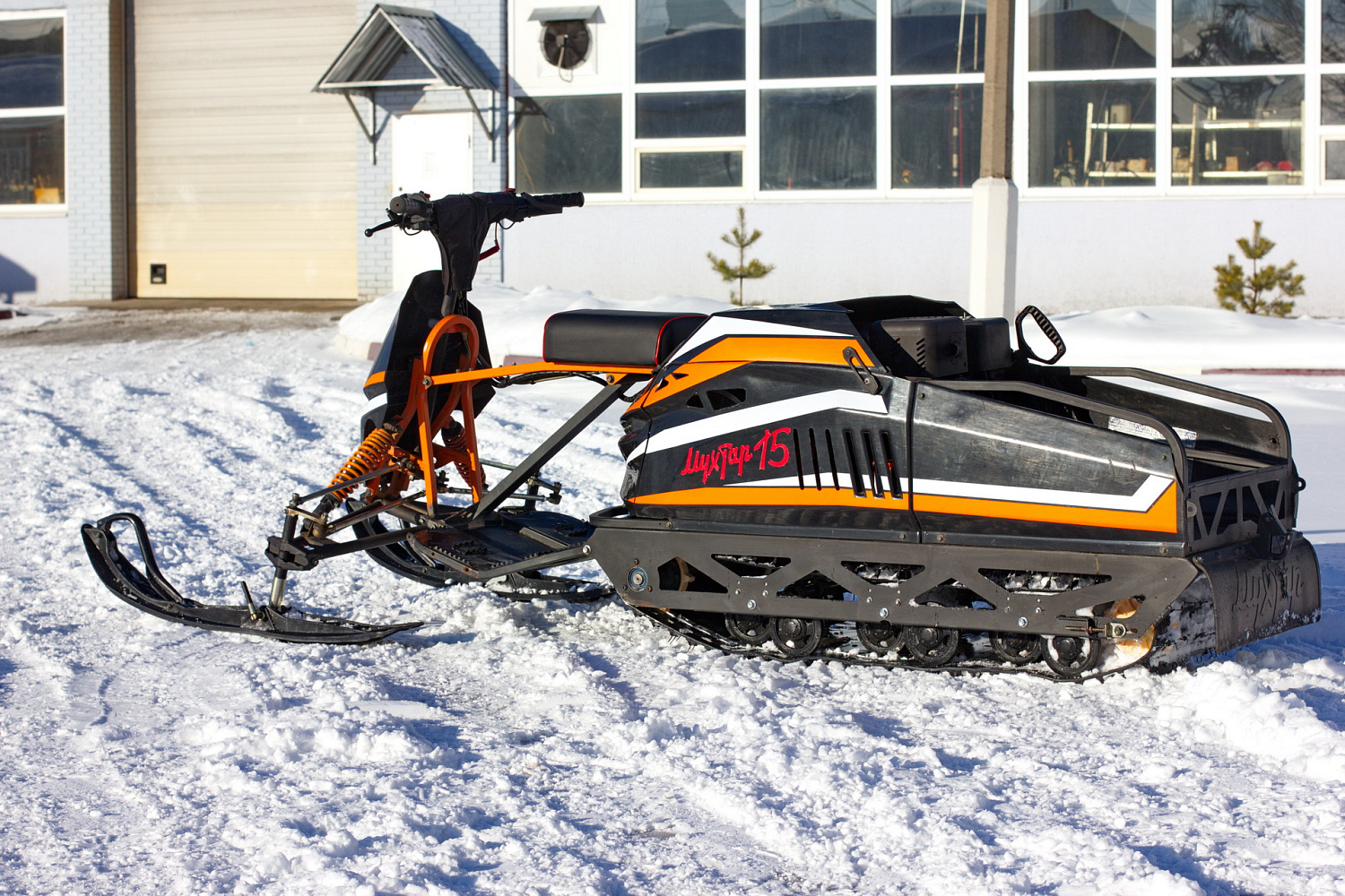 Мотобуксировщик IRBIS Мухтар 15 с лыжным модулем в комплекте в Ухте