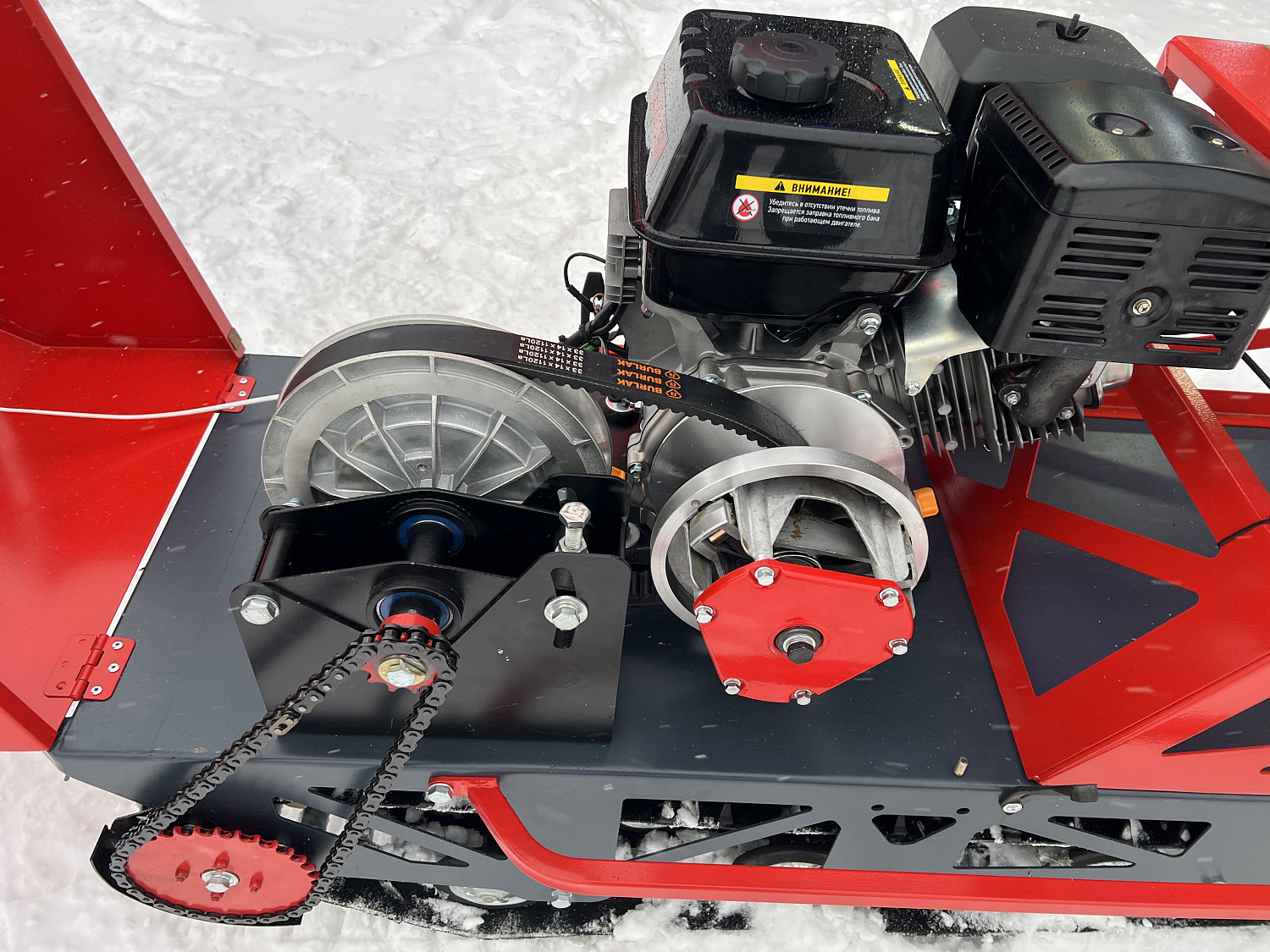 Мотобуксировщик EX-MOTO SNOWDOG S500 15л.с в Ухте