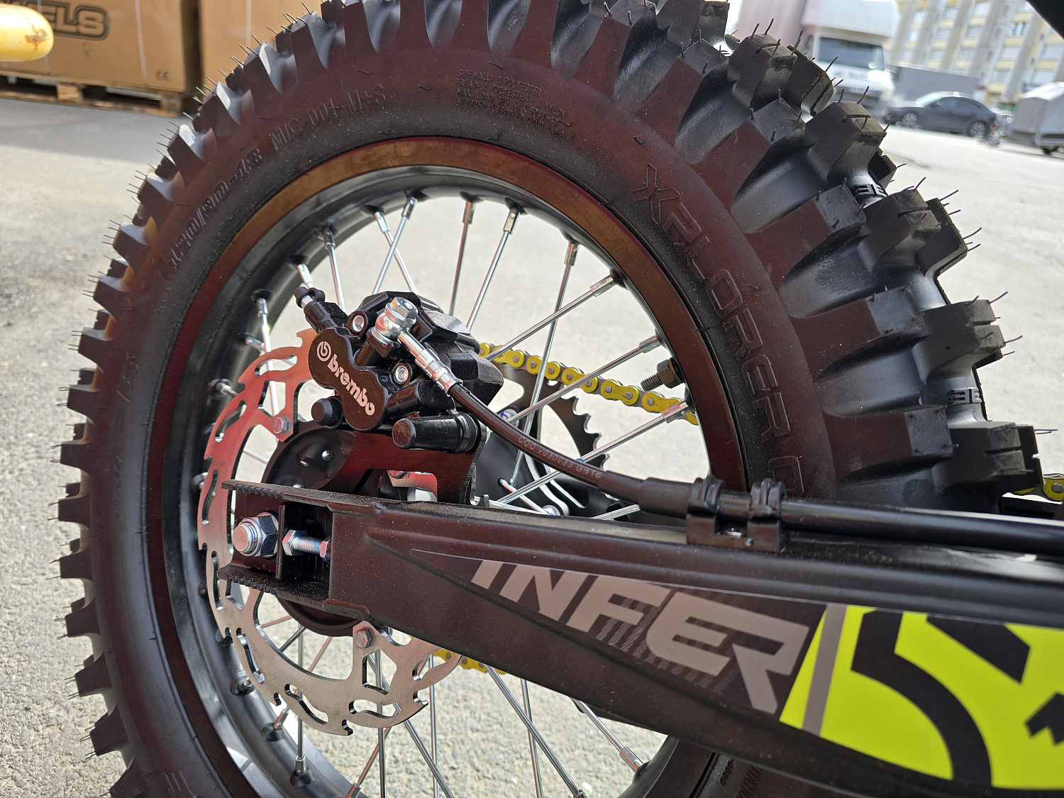 Кроссовый мотоцикл PROMAX INFERNO 380 (4 valves, 5 gears) в Ухте