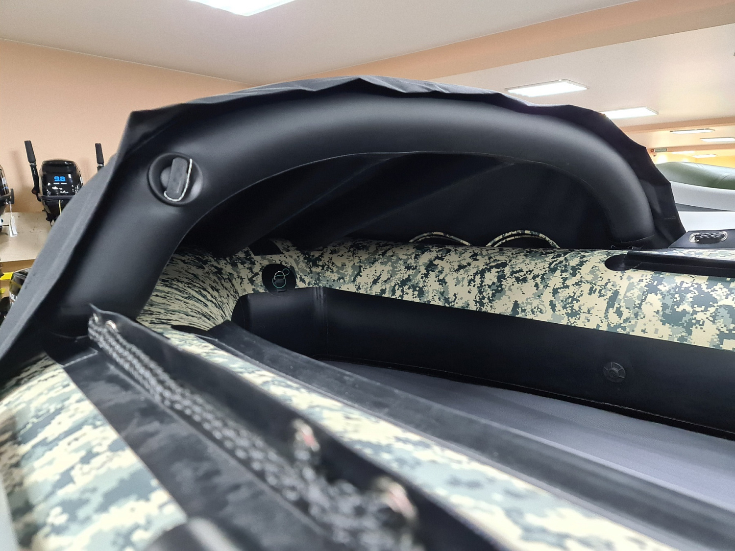 КОМПЛЕКТ НОСОВОГО ТЕНТА К ЛОДКЕ SMARINE AIR MAX 360 ЧЕРНЫЙ в Ухте