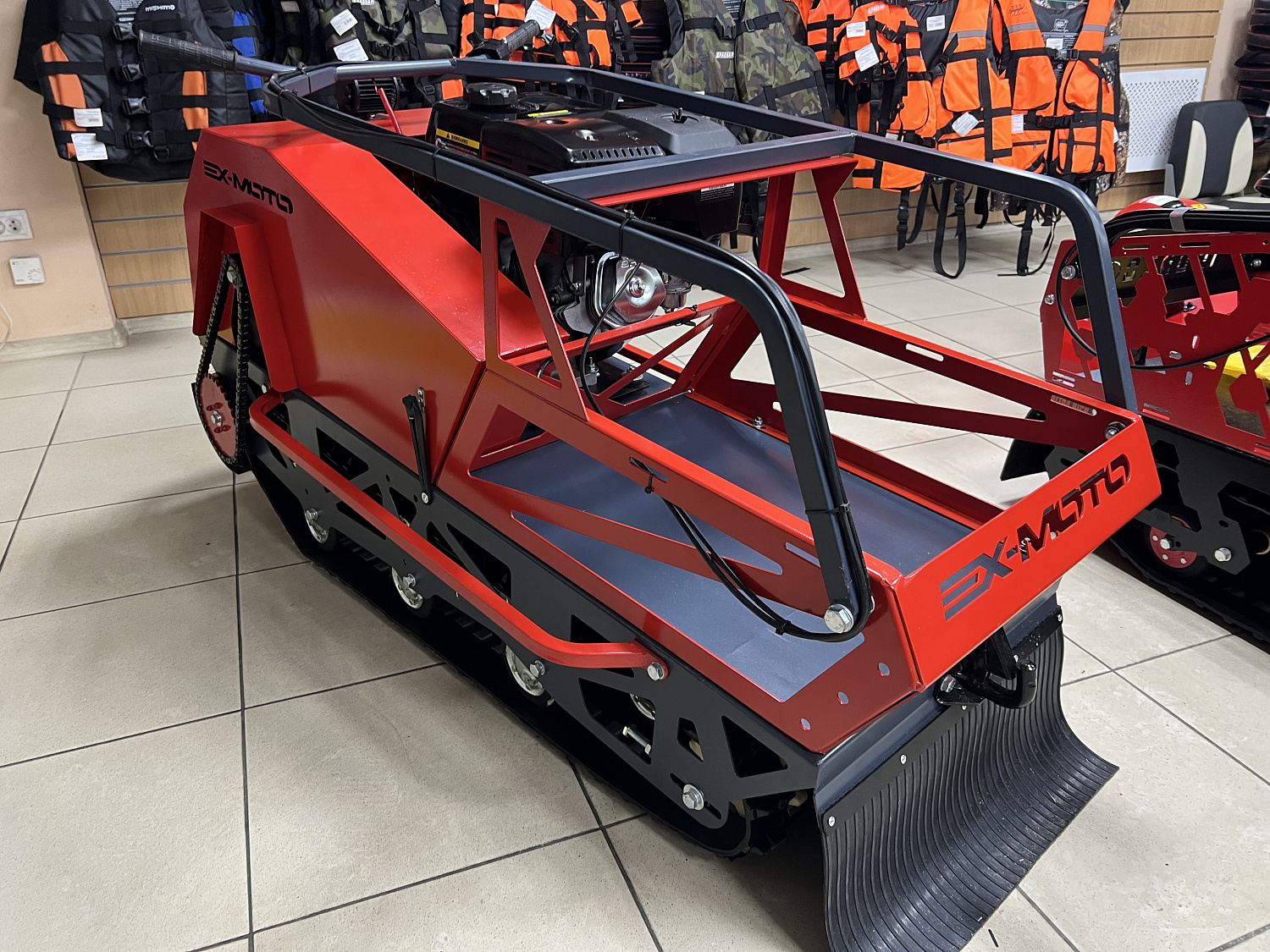 Мотобуксировщик EX-MOTO SNOWDOG S500 15л.с в Ухте