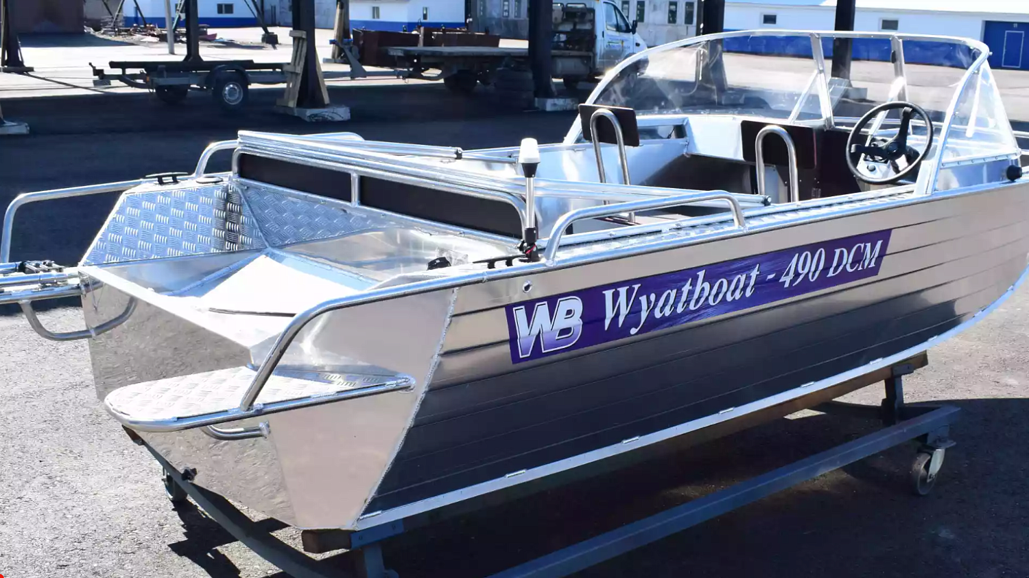 Алюминиевый катер Wyatboat-490 DCM в Ухте
