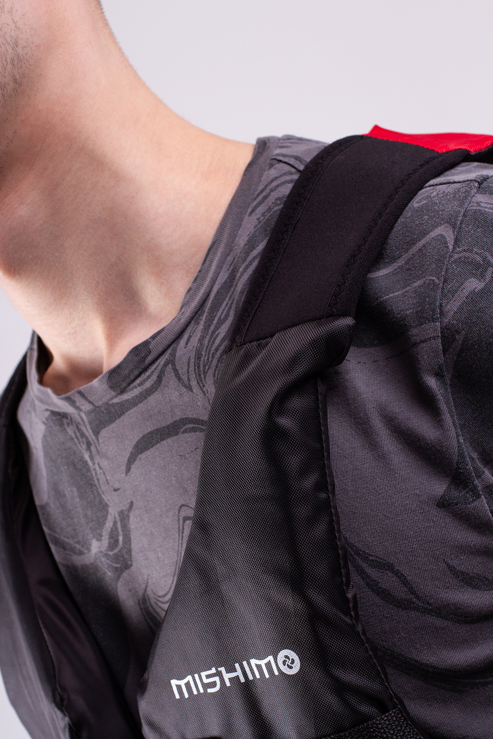 Жилет спасательный MISHIMO PRO Премиум качества Черно-красный в Ухте